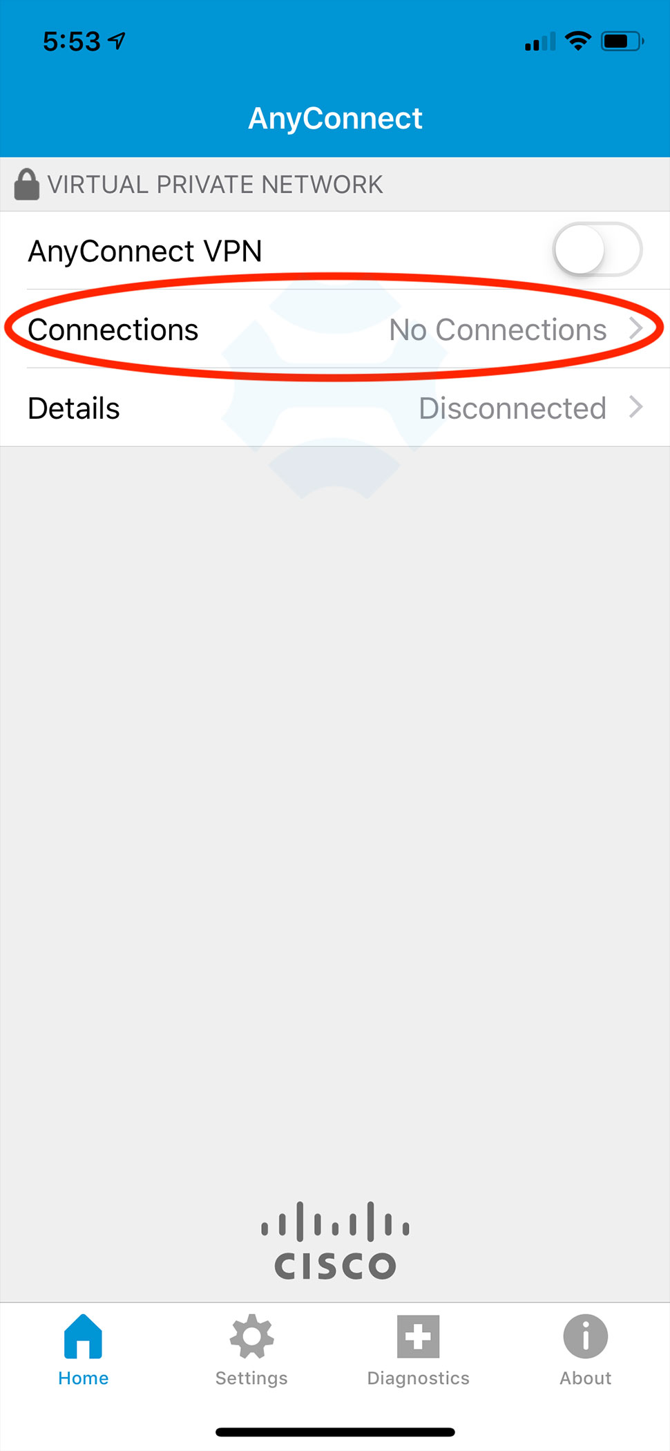 ساخت کانکشن جدید